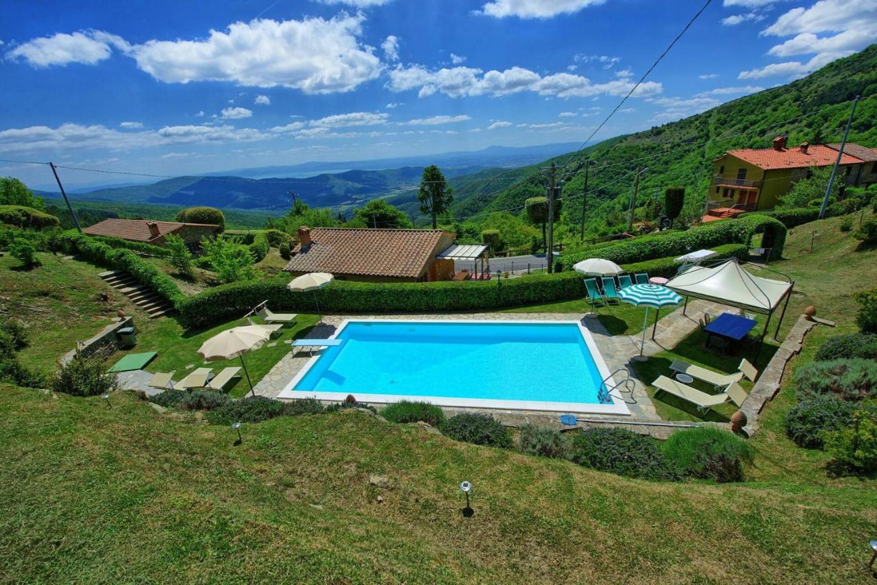 Villa Portole Uno By Posarellivillas Cortona Eksteriør bilde