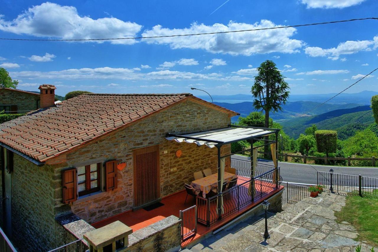 Villa Portole Uno By Posarellivillas Cortona Eksteriør bilde